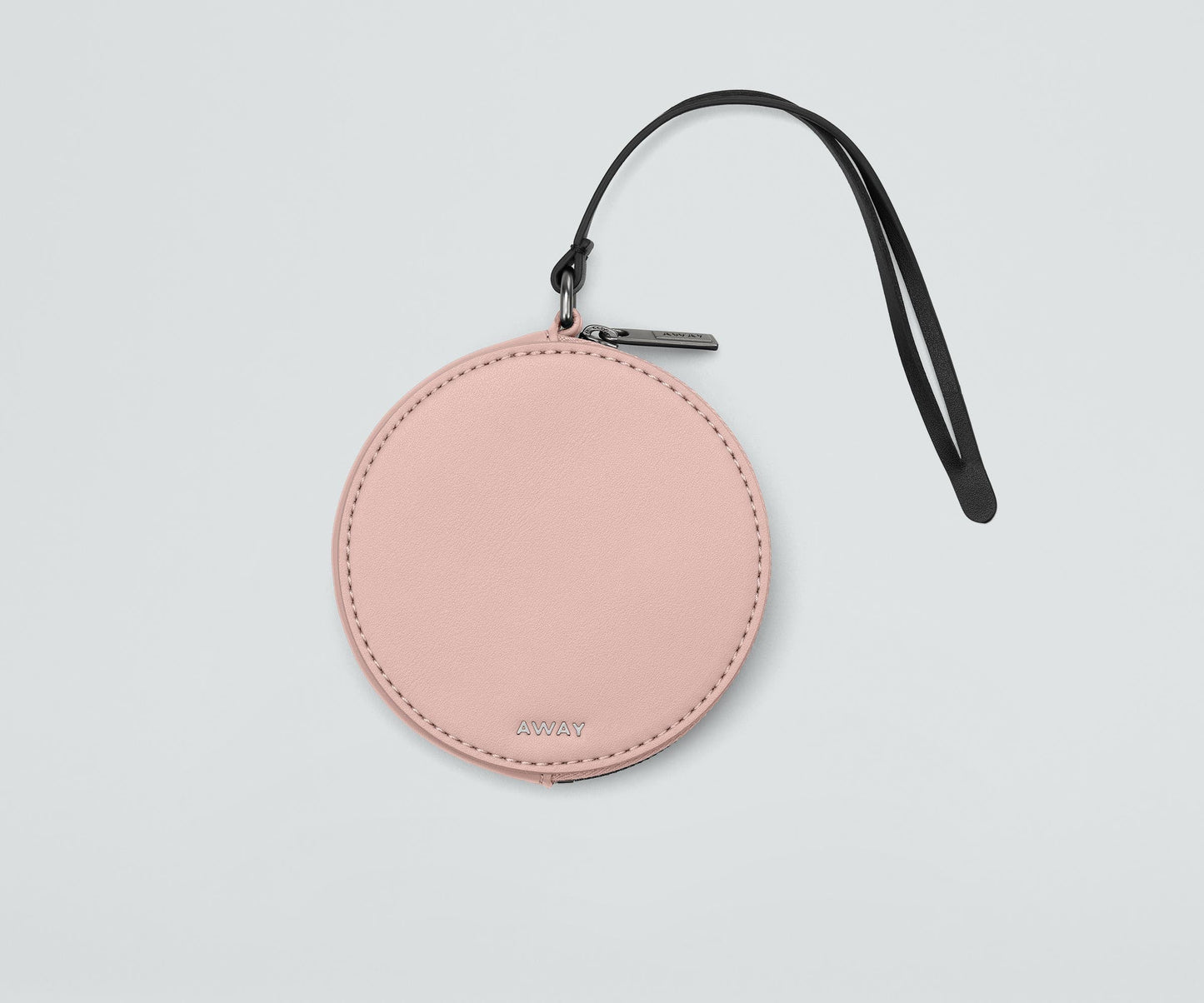 The Circle Zip Pouch in Petal