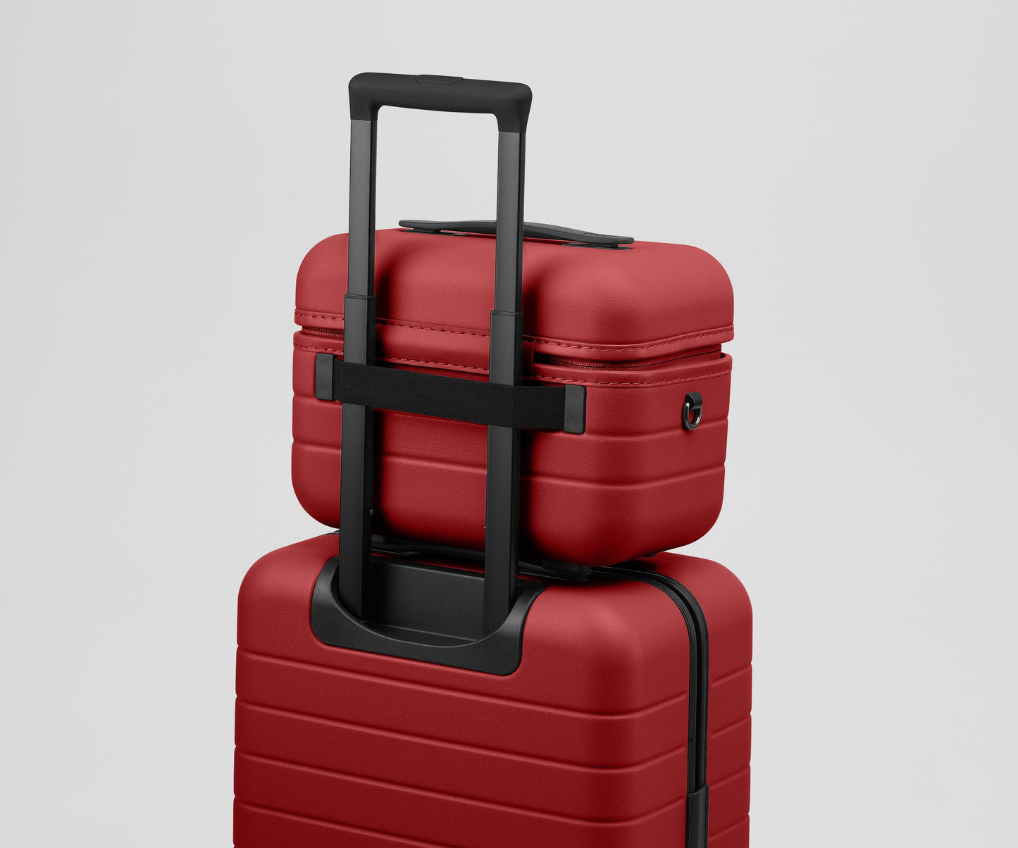 The Train Case in Tango Red