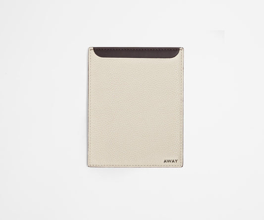Passport Wallet in Cream White