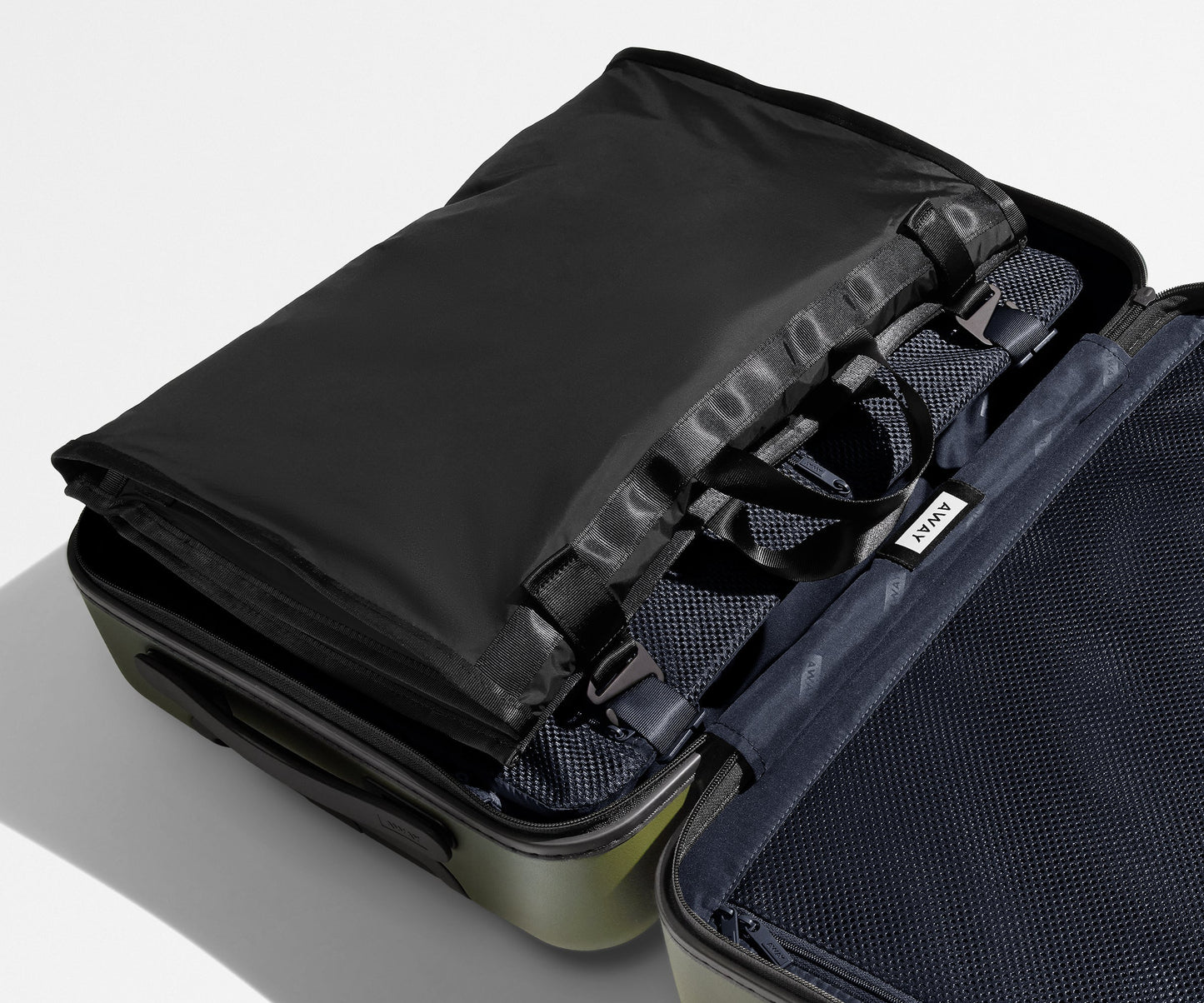 The Centerfold Garment Sleeve in Jet Black