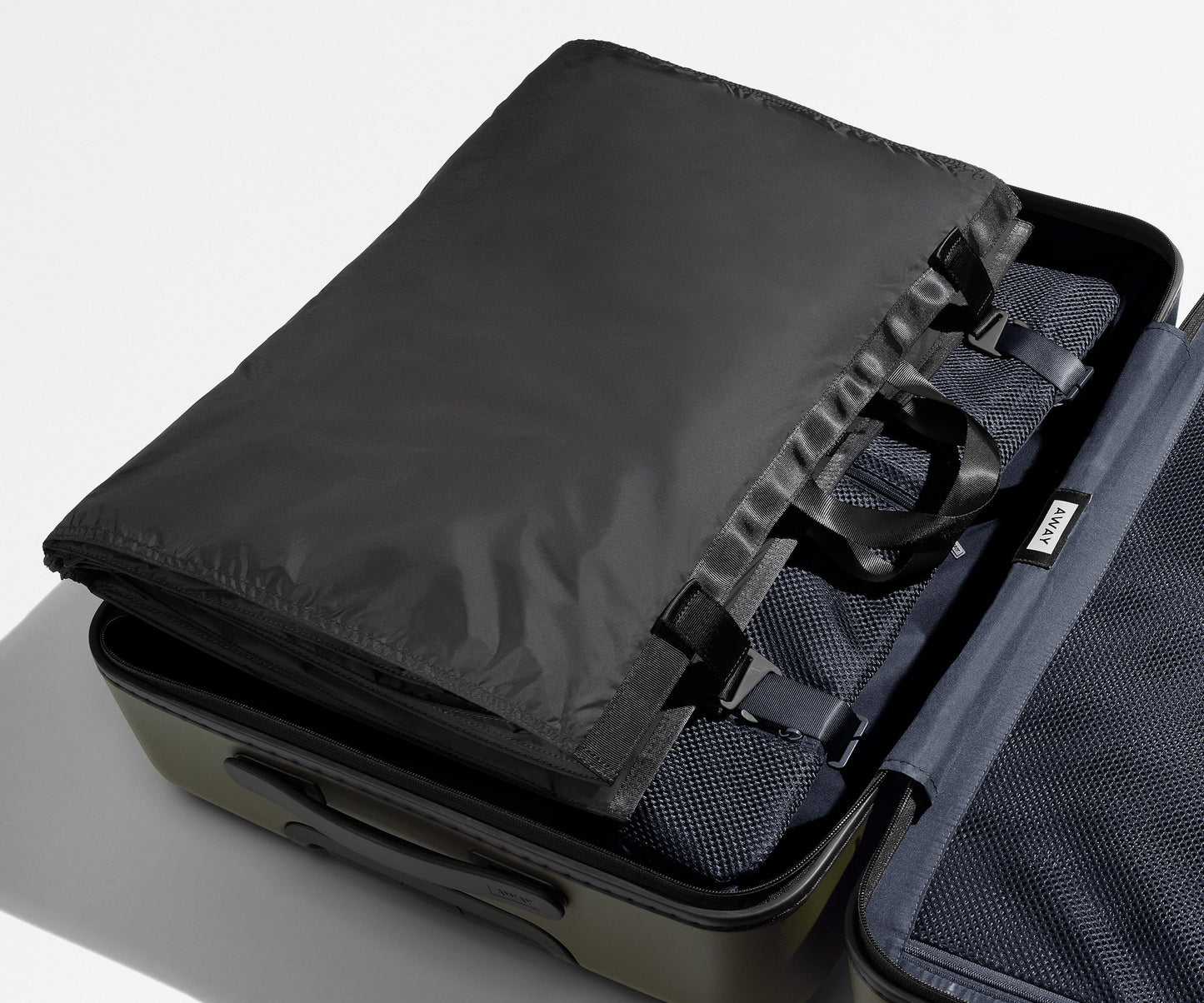 The Centerfold Garment Sleeve in Jet Black