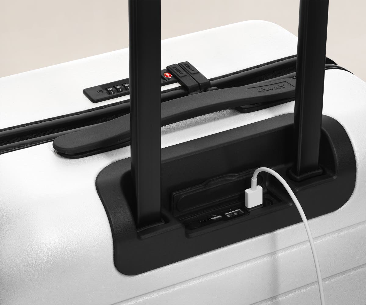 The Original Bigger Carry-On in White