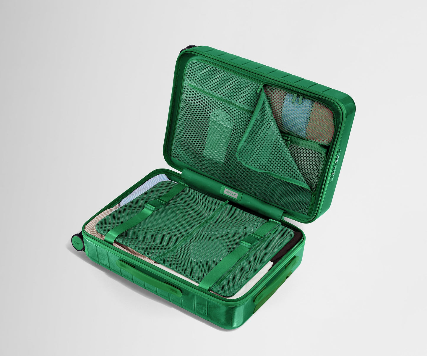 The Bigger Carry-On in Translucent Green