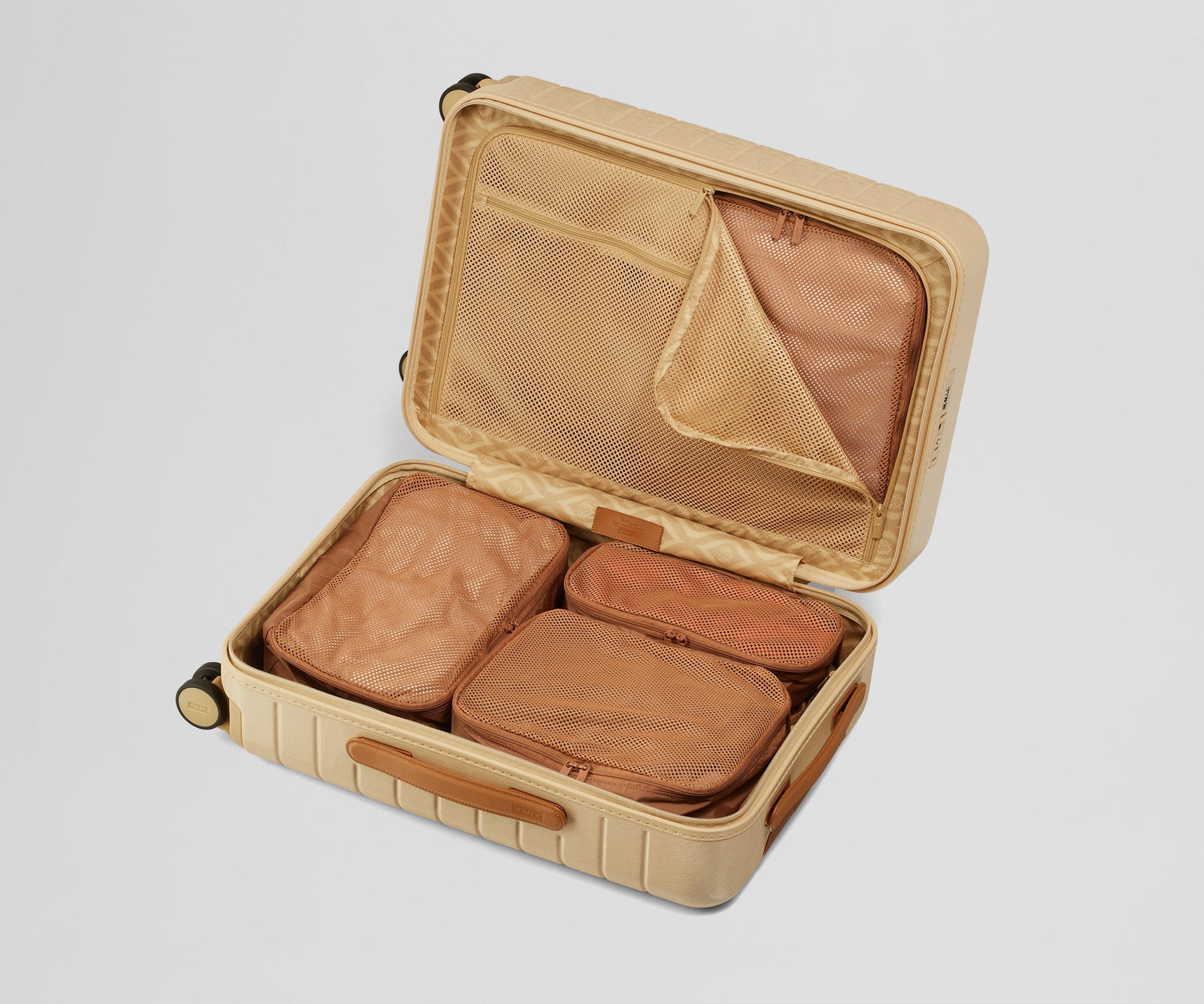 The Insider Packing Cubes in Coconut Brown