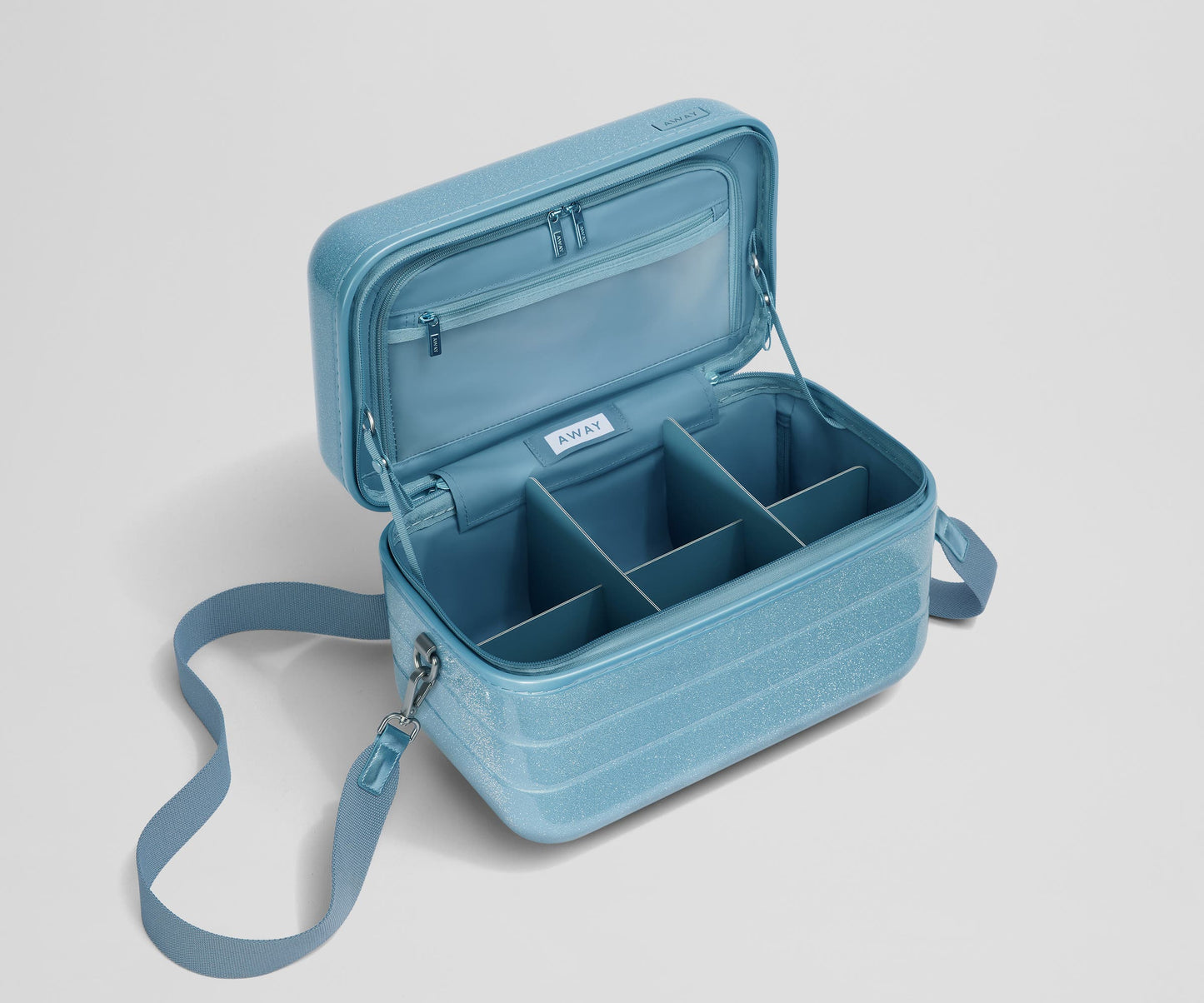 The Train Case in Galaxy Blue